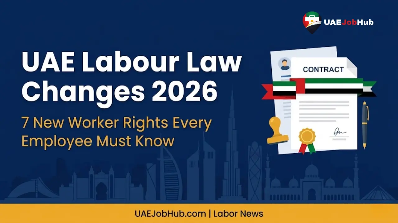 UAE Labour Law Changes 2026 – New Worker Rights and Gratuity Rules Explained
